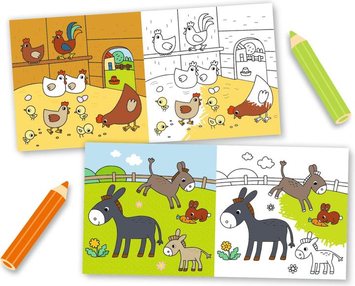 Produktbild Mein kunterbuntes Bauernhof-Malbuch