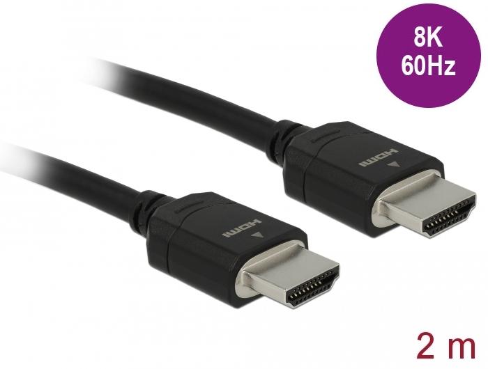 Image du produit Delock HDMI (Typ A) — HDMI (Typ A) (2 m, HDMI, 2.1)