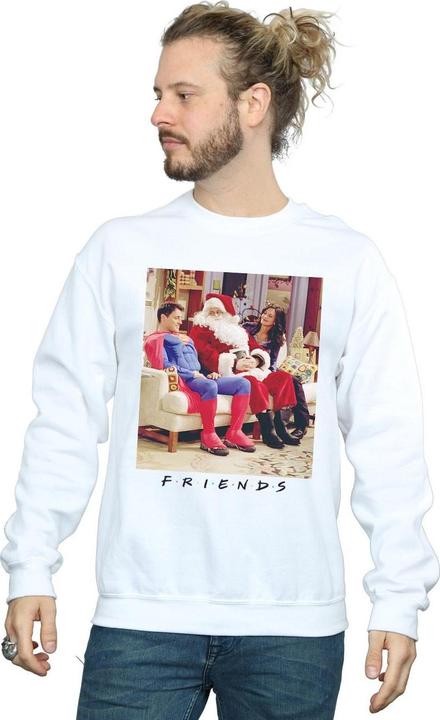Immagine prodotto Friends Superman And Santa Felpa Uomo (L)