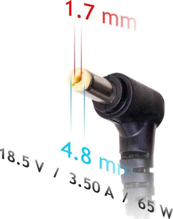 Produktbild Akyga power supply for laptops Toshiba AK-ND-09 (65 W)