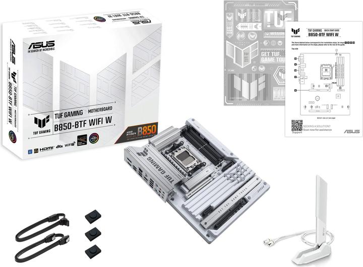 Actual product image ASUS MB TUF GAMING B850-BTF WIFI W (AM5, AMD B850, ATX)