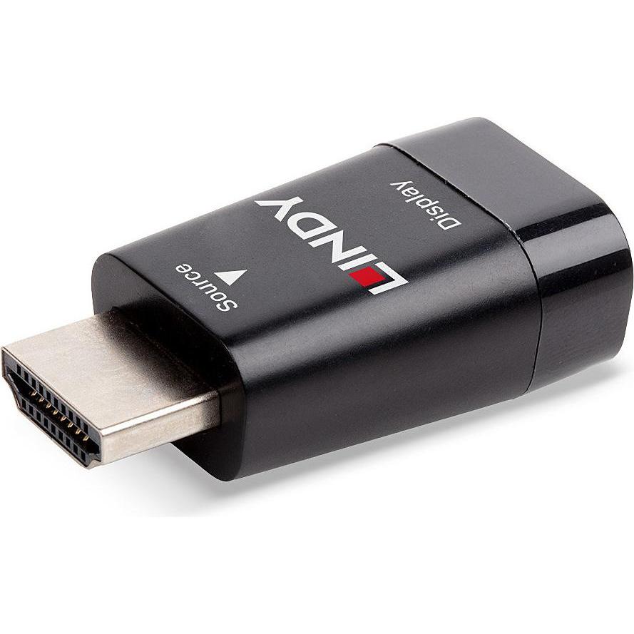 Thumbnail - Lindy HDMI zu (VGA, 4.20 cm), Data + Video Adapter, Schwarz