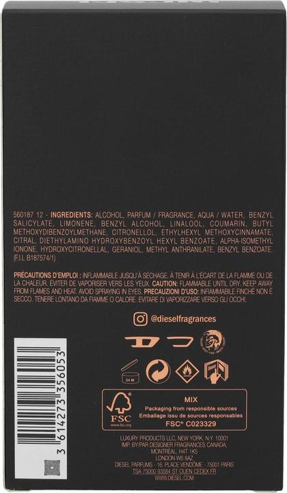 Image du produit Diesel Bad (Eau de toilette, 100 ml)