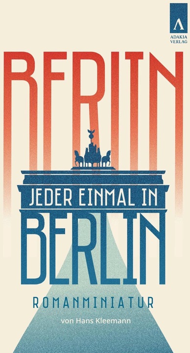 Image du produit Jeder einmal in Berlin (Allemand, Hans Kleemann, 2024)