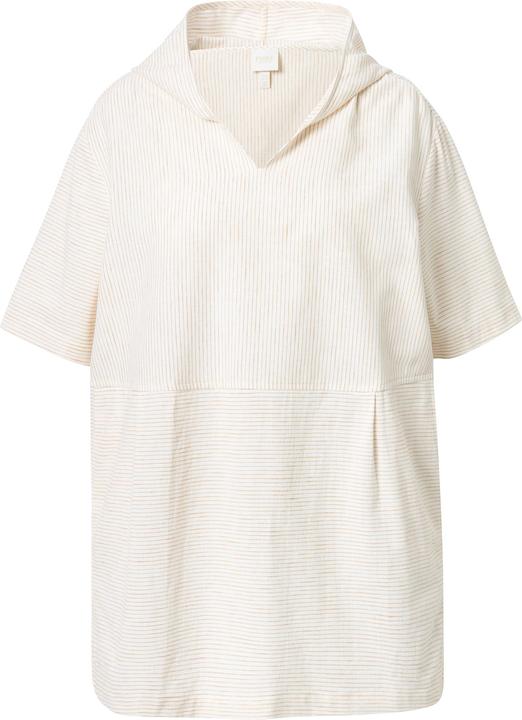 Produktbild Ulla Popken Blusen-Tunika, Eggshape, Kapuze, Halbarm (58)