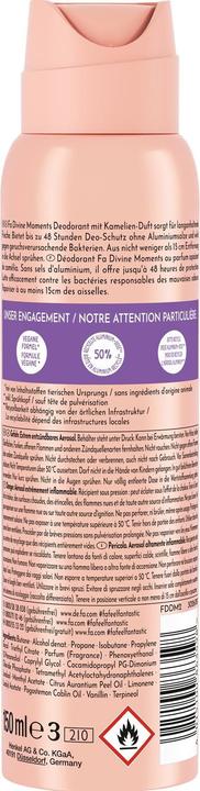 Produktbild Fa Deo Spray Calming Divine Moments 150 ml (Spray, 150 ml)