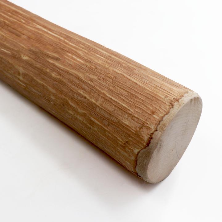 Actual product image Aquagart 30 Holzpfosten für Staketenzaun 1,5m I Durchmesser 6-9cm I Zaunpfosten aus Haselnuss I Zaun-Pfahl