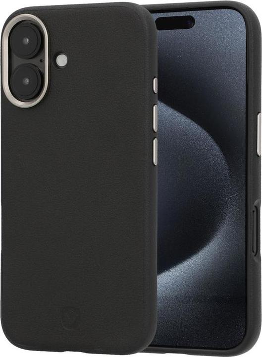 Actual product image Valenta Back Cover Magsafe Style iPhone 16 Schwarz, Grundfarbe (Apple iPhone 16)