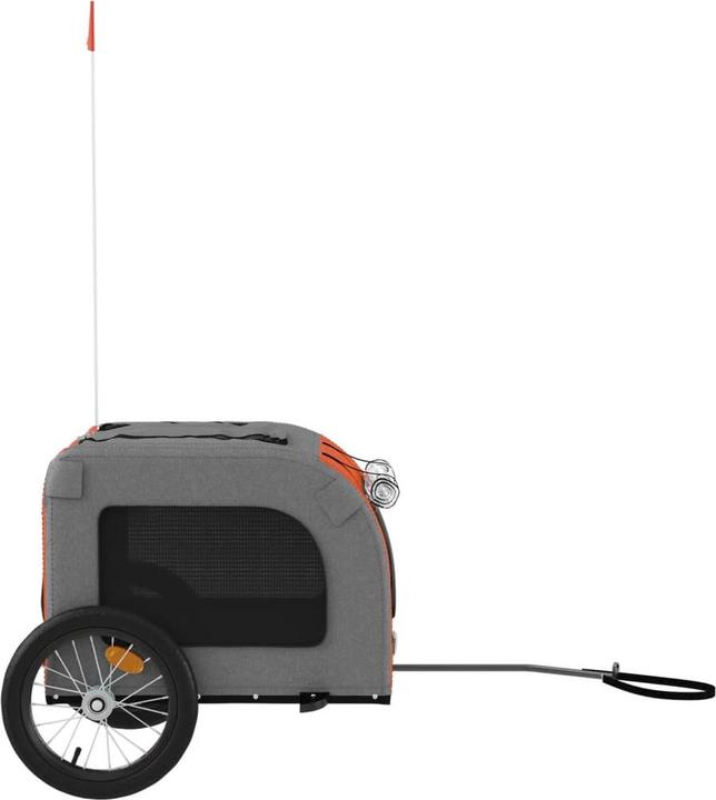 Actual product image vidaXL Fahrradanhänger Hund