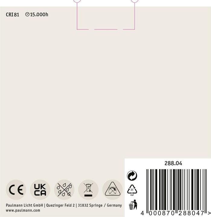 Actual product image Paulmann Reflector (GU5.3, 4.90 W, 170 lm, 1 x, G)
