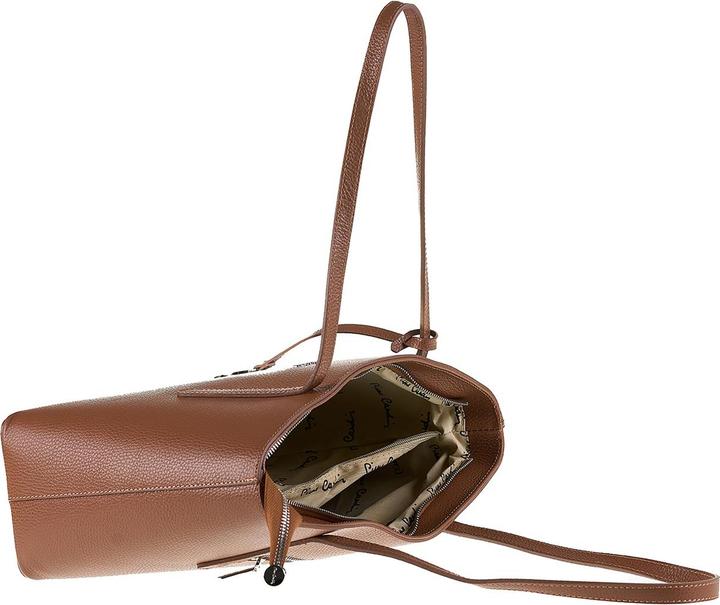 Image du produit Pierre Cardin Damen Umhängetasche Made In Italy - Modell Elowen Lux - 100% Leder - 38.0 X 25.5 X 12.5 Cm