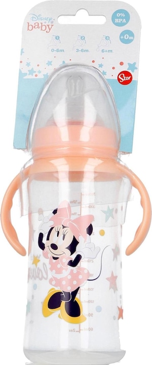 Actual product image Stor Plastic bottle with handle Minnie Mouse 360 ml (360 ml)