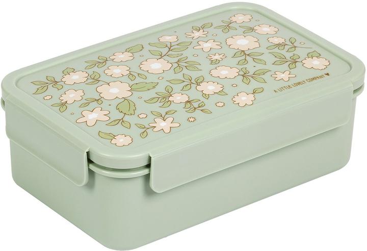 Actual product image A Little Lovely Company Bento lunchbox flowers