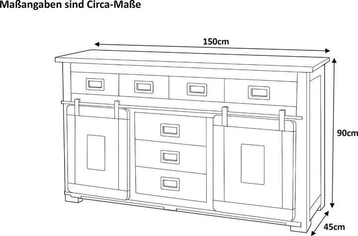 Produktbild SAM Libro (150 x 45 x 90 cm)