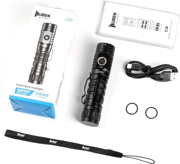 Actual product image Wuben C2 (12.90 cm, 2000 lm)