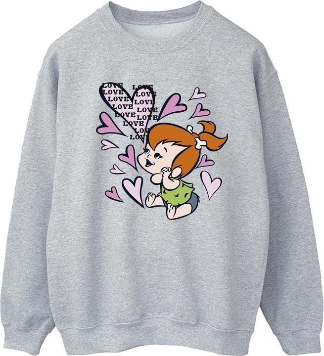 Produktbild The Flintstones Pebbles Love Love Love Sweatshirt (XXL)
