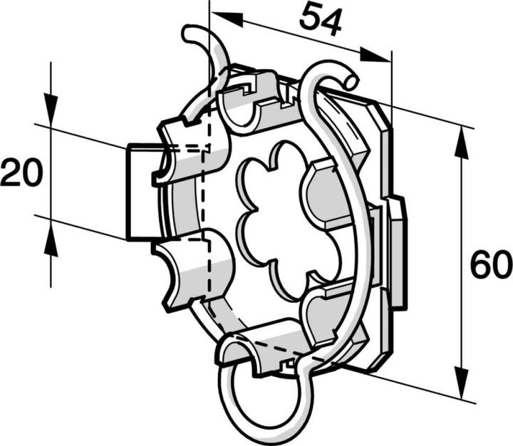 Actual product image somfy Conversion warehouse (Bearing housing)