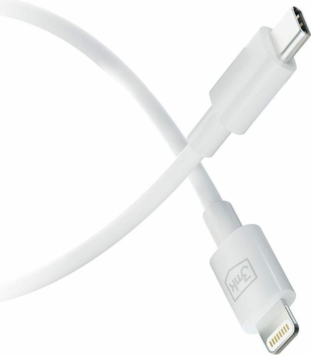 Produktbild 3MK Hyper Cable USB-C - Lightning 20W 1.2m Biały/White Kabel (1.20 m, USB 3.2 Gen 1, 20 W)