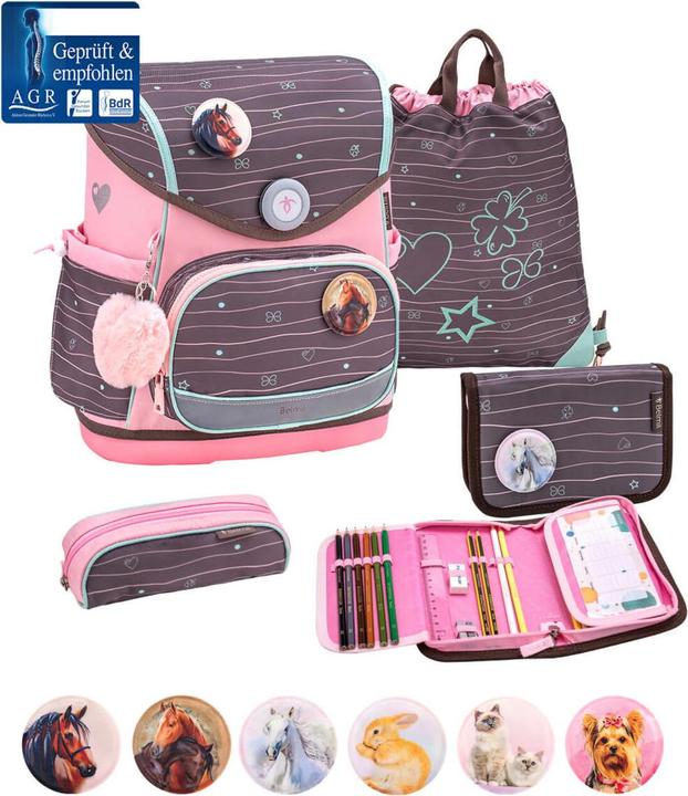 Produktbild Belmil COMPACT Plus Schulrucksack-Set Mint (19 l)