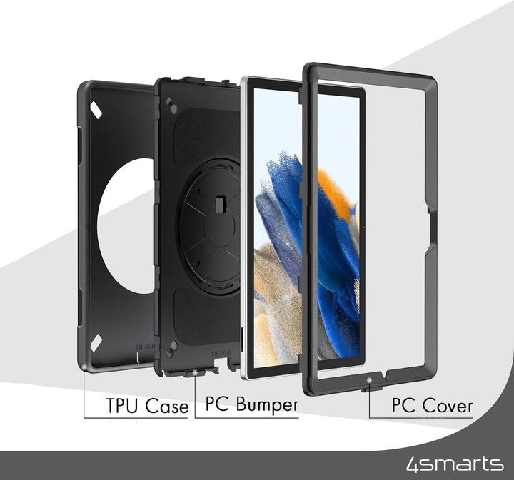 Produktbild 4smarts Rugged Grip Case (Samsung Galaxy Tab A9)