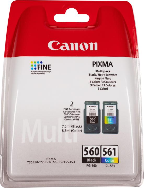 Actual product image Canon PG-560/CL-561 Multipack (FC, Color)