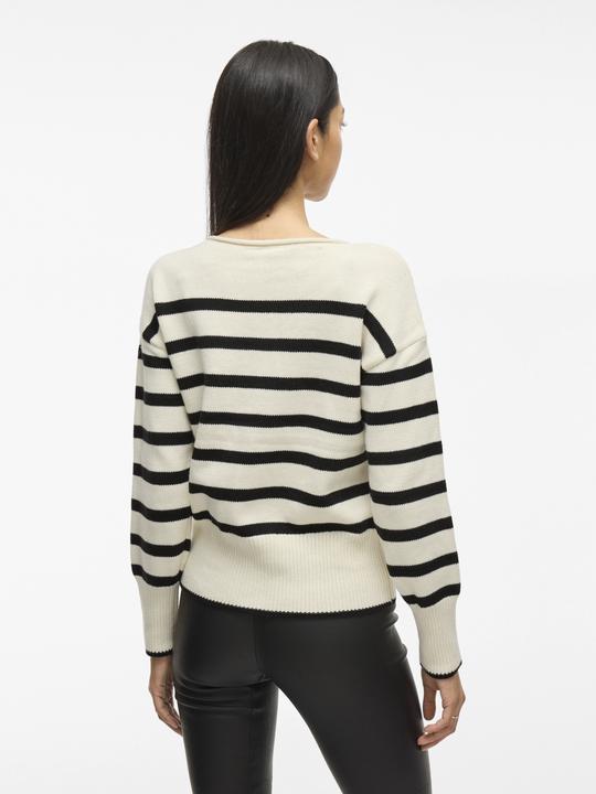 Produktbild Vila Gestreifter Strickpullover (XS)