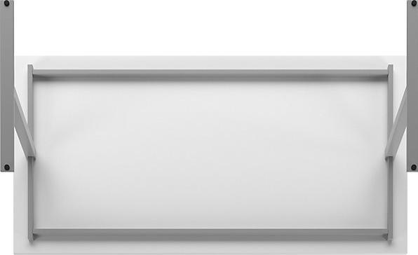 Image du produit kaiserkraft Table polyvalente DUO-T (160 x 80 x 74 cm)