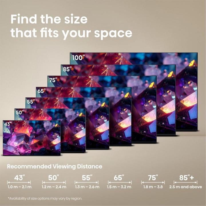 Produktbild Hisense TV 65E7S PRO 65" QLED 4K (65", QLED, 4K)