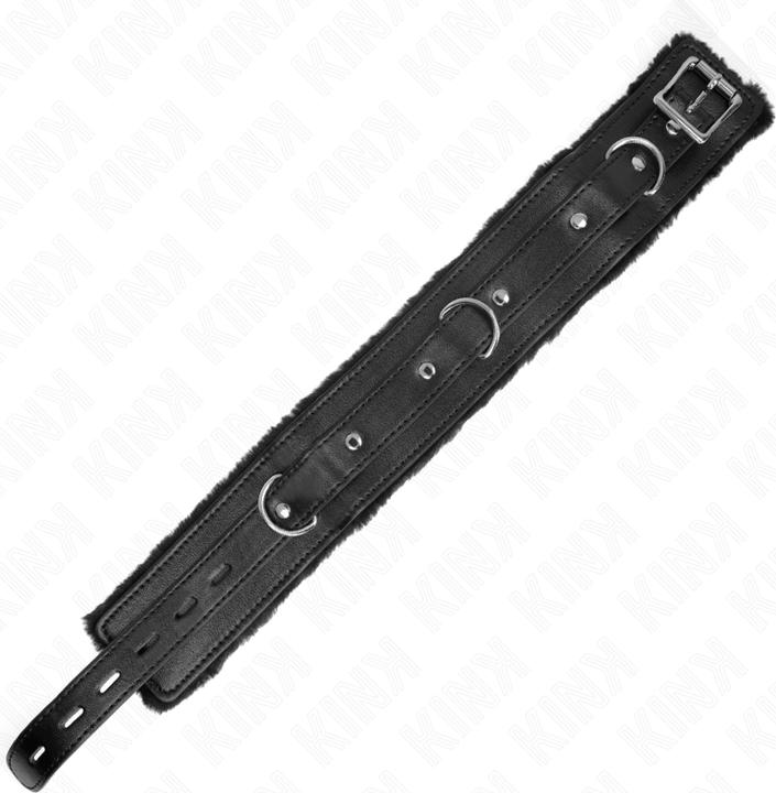 Produktbild Kink HALSBAND MIT LEINE 65 CM MIT EINSCHRÃ„NKUNGEN SCHWARZ 36-42 CM X 5,5 CM