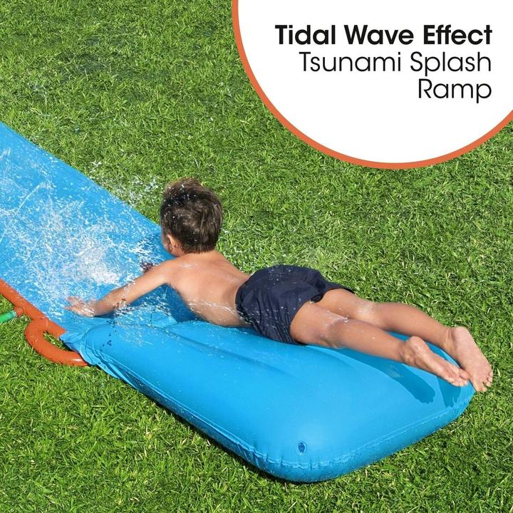 Productafbeelding Bestway H2OGo Tsunami Splash Enkele glijbaan (4.72 m)