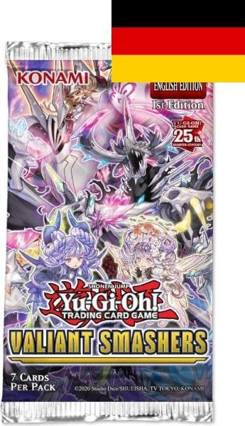 Actual product image Yu-Gi-Oh ! TCG Valiant Smashers présentoir boosters (24) *ALLEMAND* (German, Booster display)