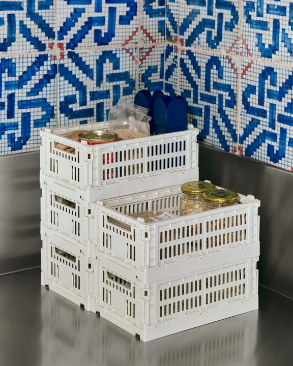 Actual product image HAY - Colour Crate Plastic Lid M (Off-White)