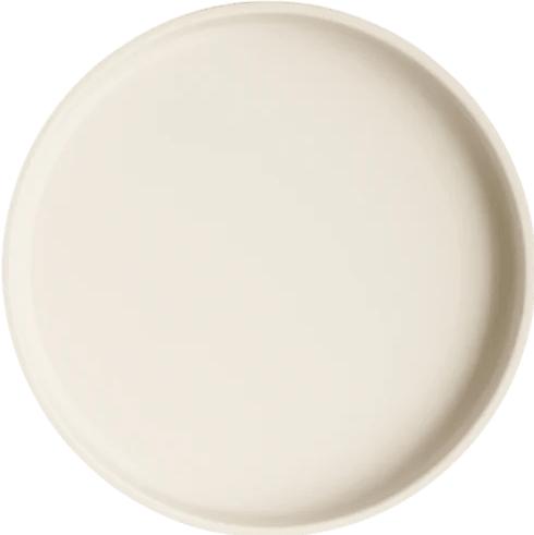Actual product image Mushie Classic Silicone Plate Ivory