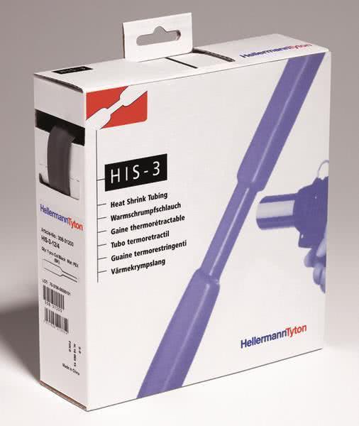 Actual product image HellermannTyton Heat shrink tubing without adhesive S (1 x)