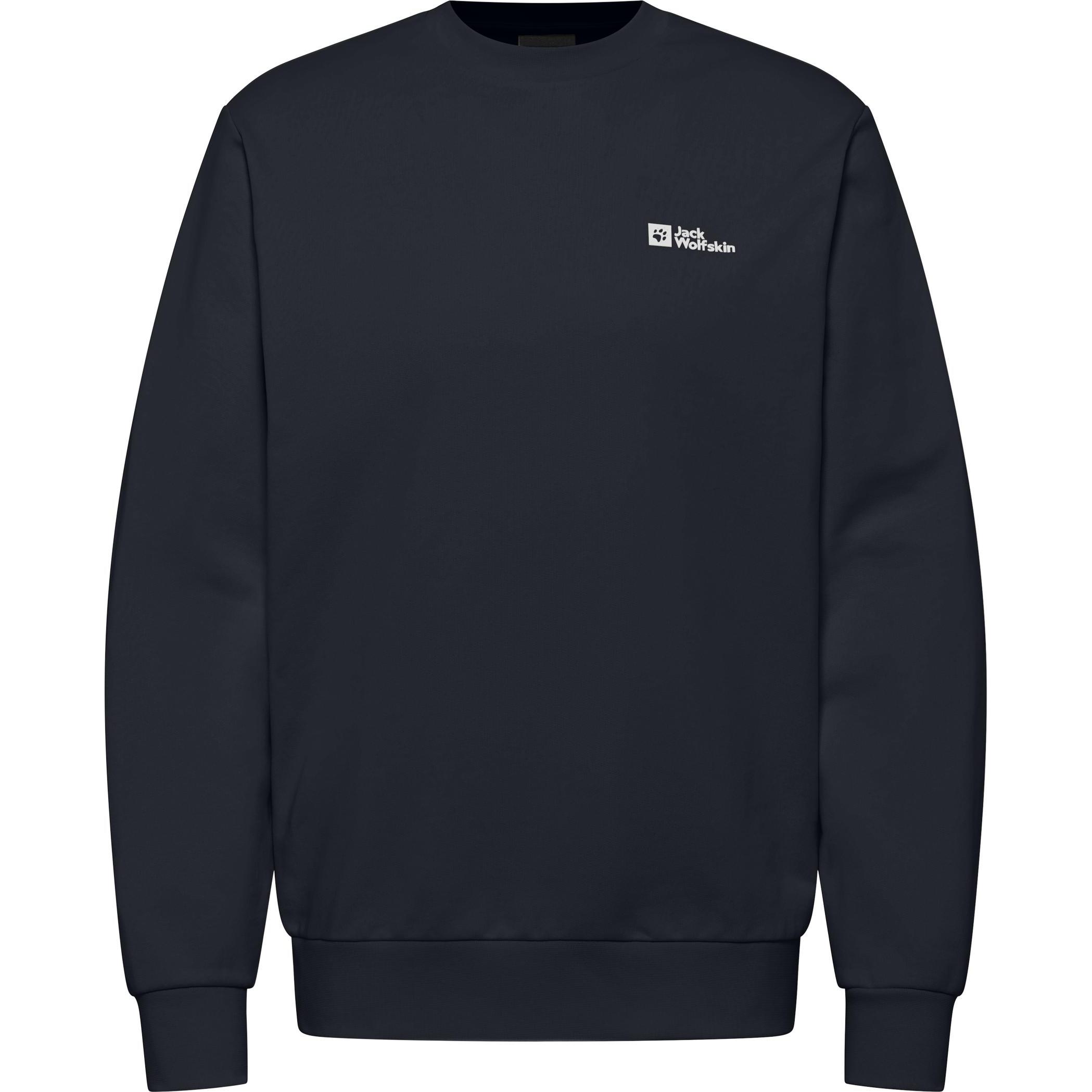 Jack Wolfskin, Herren, Pullover, Essential Crewneck M, Blau, (L)