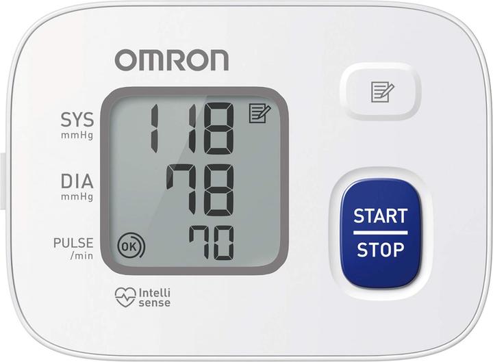 Produktbild Omron RS2 Automatisches Handgelenk-Blutdruckmessgerät, 1 St. Blutdruckmessgerät (Blutdruckmessgerät Handgelenk)
