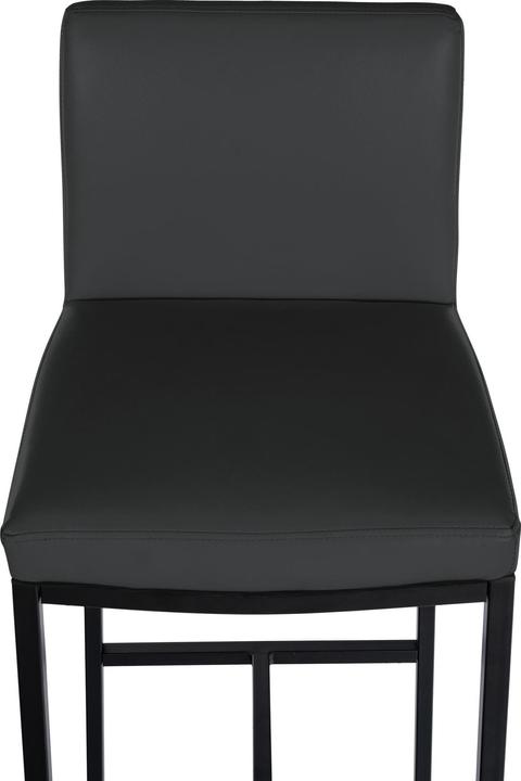 Actual product image CLP Freeport bar stool with four-legged frame and backrest