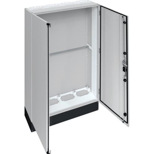 Hager, Verteilerschrank Zubehör, HAG FR14E2 Schrank, univers, IP55, SK I, 1700x1050x275 + 200 mm Sockel