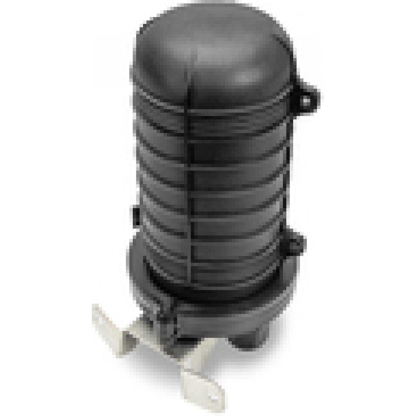 Digitus LWL-Spleissmuffen, 48 Adern, kuppelförmig, Serverschrank Zubehör, Schwarz