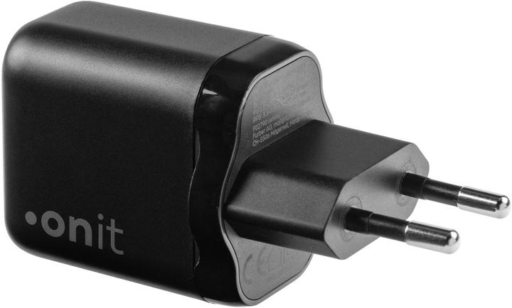 Produktbild Onit USB-Wandladegerät Single 1C 20 W GaN Schwarz (20 W, 1 Port)
