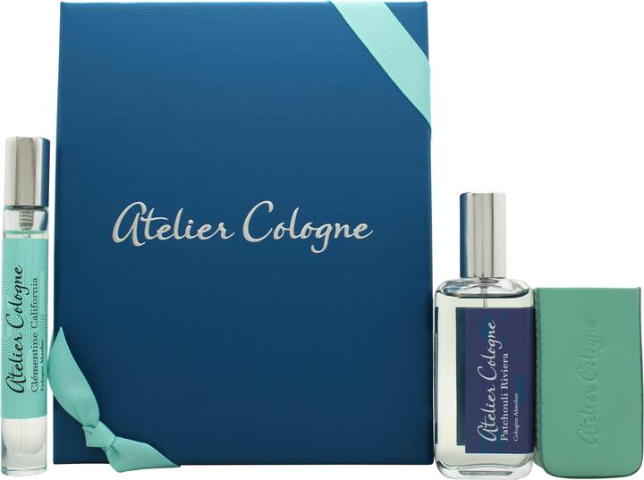 Produktbild Atelier Cologne 3-teiliges Geschenkset: Patchouli Riviera Cologne 30ml - Clementine (Eau de Cologne)