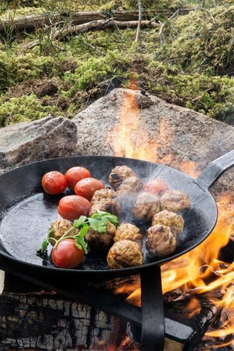 Actual product image Petromax Pan (28 cm, Frying pan, Iron)