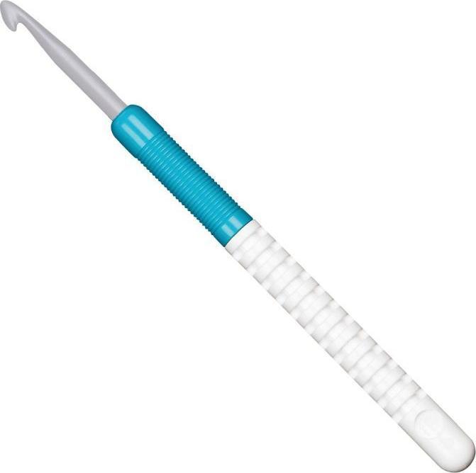 Actual product image addi Wool crochet hook with handle 15cm size 5.5