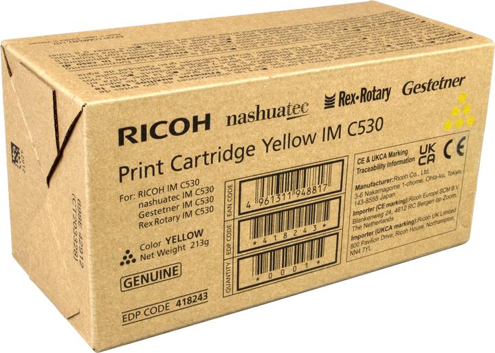 Produktbild RICOH Toner yellow (Y)