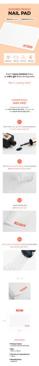 Produktbild Summer Peach Danjinail Nail Pad