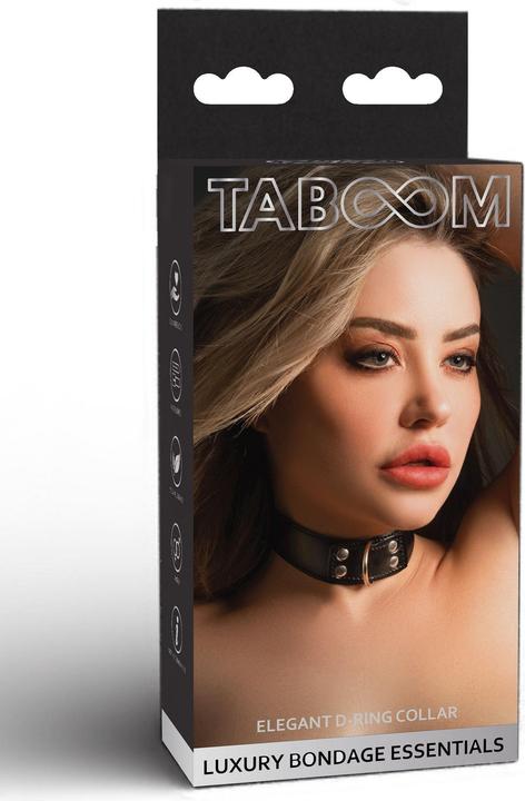 Produktbild Taboom Black Line Vegan D-Ring Collar