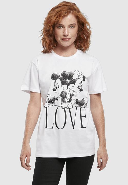 Produktbild Merchcode Ladies Minnie Loves Mickey Tee (L)