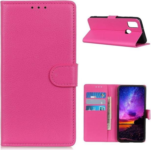 Productafbeelding MU Classic Litchi Leren Boekomslag Serie (Realme 7i)