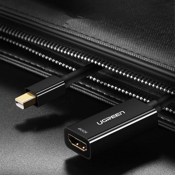 Actual product image Ugreen Mini Display Port to HDMI Adapter Converter 1080P (HDMI, 25 cm)