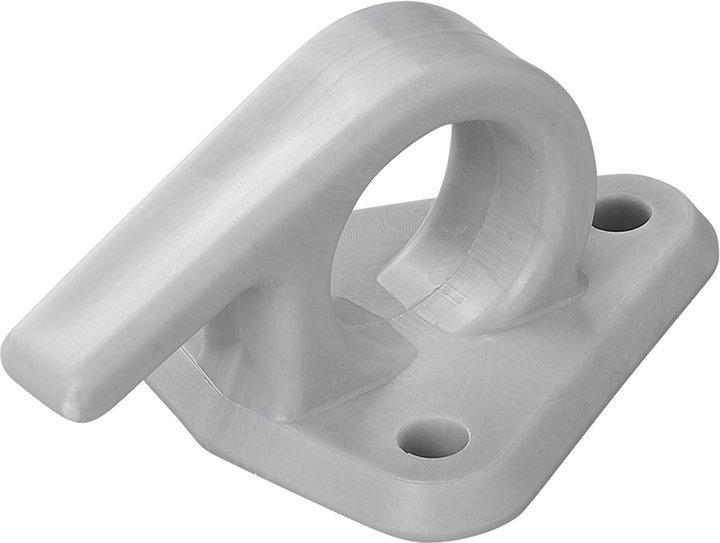 Image du produit ProPlus Crochet de bâche plastique avec oeillet 48x45mm 5 pcs sous blister (4,5 x 6,5 cm)